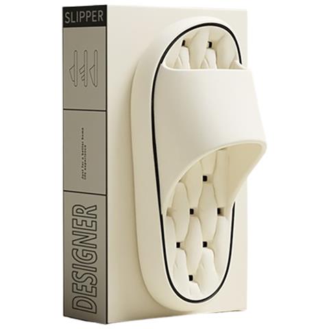 Comode Ciabatte Unisex Antiscivolo In Eva Per Bagno E Doccia White 35-36 - Foto 1
