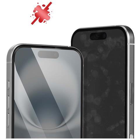 Vetro Temperato Per Iphone 16 Antigraffio Bordo Curvo 3d Ultra Resistente - Foto 2