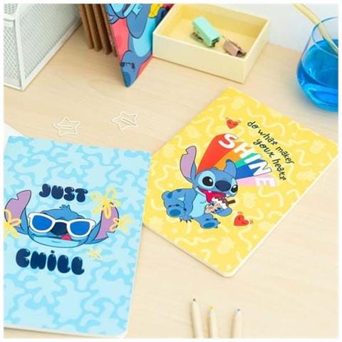 Lotto 3 Quaderni A5 Collezione Pagine A Punto Tropicale Varietà Di Righe E Vuote, Multicolore - Foto 5