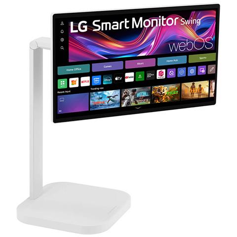 Swing 32U889SA Schermo Personale 32" 4K Touch, base con rotelle, webOS - Foto 14