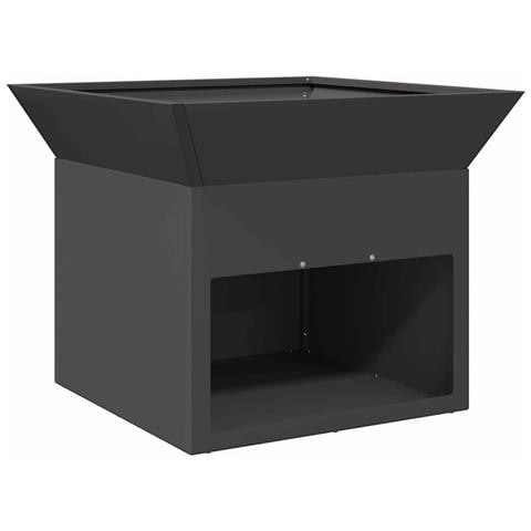 Focolare Nero 50 x 50 x 40 cm Acciaio - Foto 1