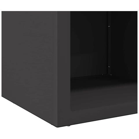 Focolare Nero 50 x 50 x 40 cm Acciaio - Foto 9