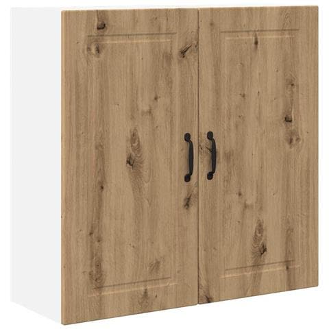 Pensile cucina con porta Rovere artigianale 80 x 31 x 80 cm - Foto 1