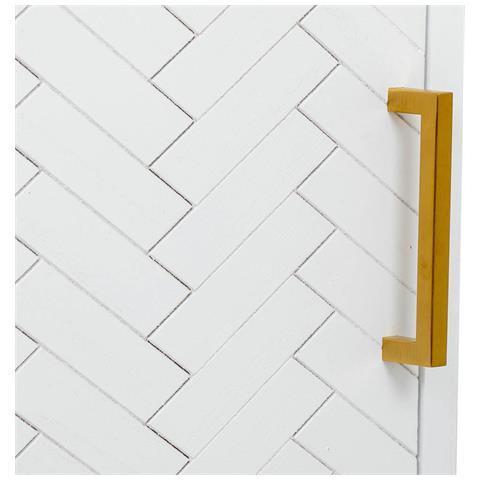 Tavolino 1 Anta In Legno E Metallo 40x35x61h Cm - Foto 7