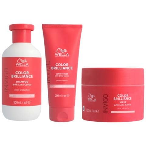 Pacchetto Promozionale Invigo Color Brilliance Per Capelli Colorati - Tipo Sottile /normale: Shampoo 300 Ml + Balsamo 200 Ml + Maschera 150 Ml - Foto 1
