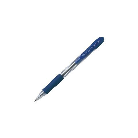 confezione da 12 pezzi - penna sfera scatto super grip blu fine 0.7mm pilot - Foto 2