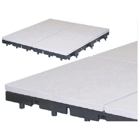 Pavimento in gress naturale da giardino per esterno bianco cm 30x30 pz 9 - Foto 2