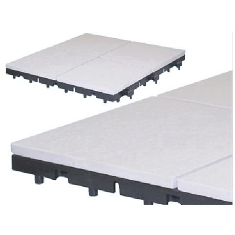 Pavimento in gress naturale da giardino per esterno bianco cm 30x30 pz 9 - Foto 1