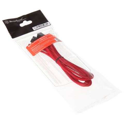 Adattatore PCI-8pin to PCIE-6+2pin 250mm, Rosso - Foto 3