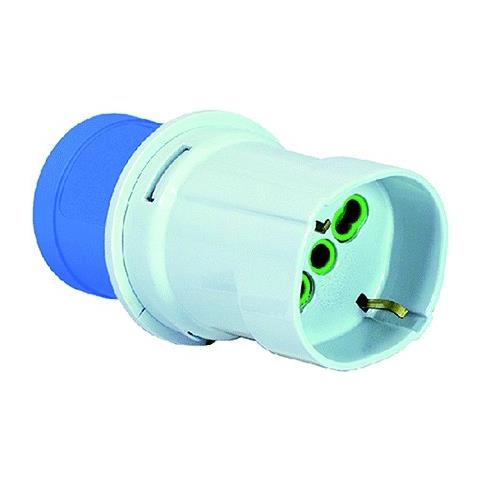 Adattatore da spina Protezione IP44 Presa industriale 2P T 16 A - Foto 2