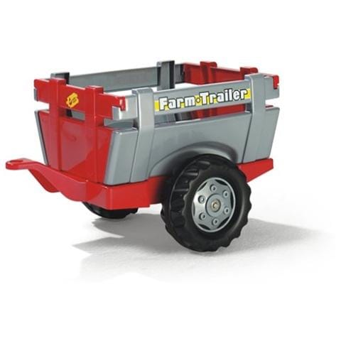 Rimorchio Farm Trailer Rosso / Grigio 62x46x37 122097 - Foto 1