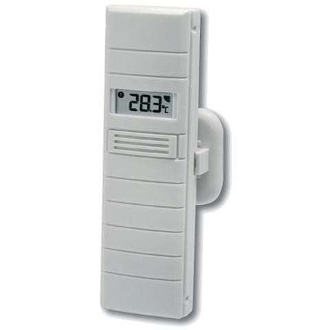 Termometro Digitale per il Monitoraggio della Temperatura e Umidità dell'aria 868 MHz Wi-Fi Bianco 30.3155. WD - Foto 3