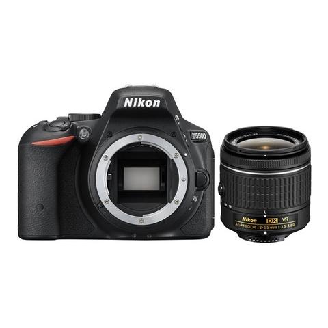 D5500 Nero Kit AF-P 18-55 VR Sensore CMOS 24Mpx Display Touchscreen 3'' Filmati Full HD Wi-Fi - Foto 2