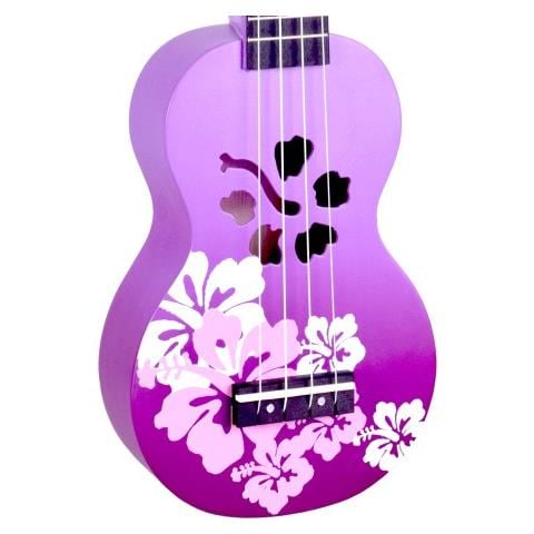 Ukulele Soprano Hibiscus Md1hbppb Borsa Inclusa - Foto 1