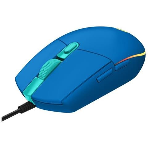 Mouse G G203 Laser 6 Tasti 8800 DPI Colore Blu  - Foto 1