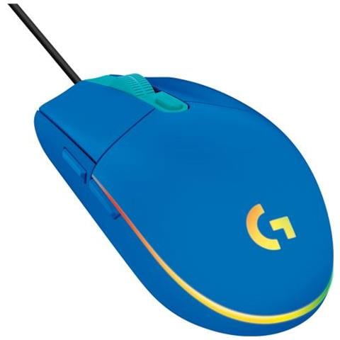 Mouse G G203 Laser 6 Tasti 8800 DPI Colore Blu  - Foto 2