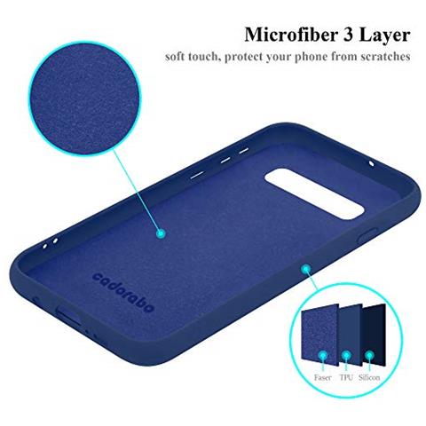 Cadorabo Custodia Compatibile Con Samsung Galaxy S10 Plus In Liquid Blu - Coperchio Protettivo In Silicone Tpu Flessibile - Foto 2