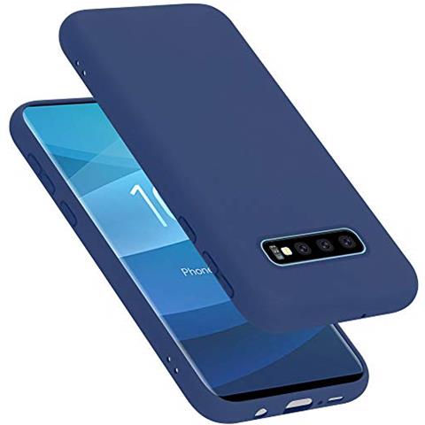 Cadorabo Custodia Compatibile Con Samsung Galaxy S10 Plus In Liquid Blu - Coperchio Protettivo In Silicone Tpu Flessibile - Foto 1