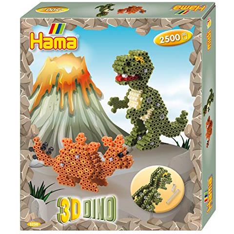 Bgelperlen Midi 3d ""dinos"", Geschenkpackung Durchmesser Bgelperle Midi: 5,0 Mm - 1 Stck (00003250) - Foto 2
