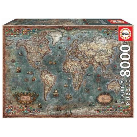 Mappa Del Mondo 8000 Histori - Foto 1
