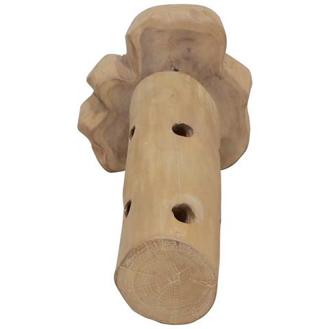 Cantinetta per 8 Bottiglie 40x30x80 cm in Legno di Teak - Foto 7