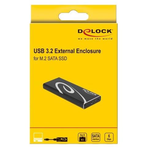 Enclosure Esterno Superspeed Usb Per M. 2 Sata Ssd Key B - Foto 3