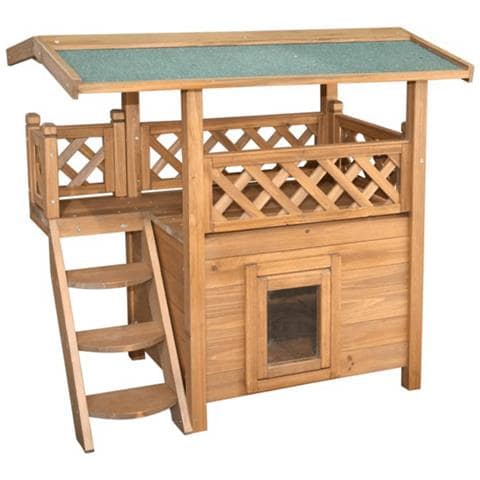 Casetta Per Gatti Lodge 77x50x73cm - Foto 1