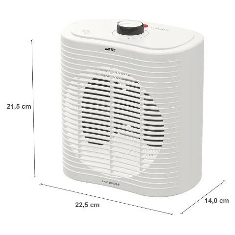 Termoventilatore Compact Air Potenza 2000 Watt Colore Bianco - Foto 2