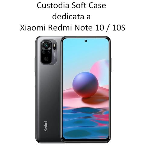 Custodia Tpu Silicone Cover Soft-case Per Xiaomi Redmi Note 10 5g - Poco M3 Pro 5g Black - Foto 2