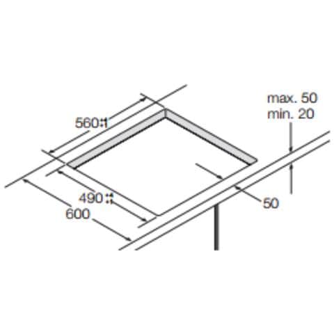 Piano Cottura A Induzione 7,2kw 4 Fuochi Nero - Nz64m3707ak - Foto 5