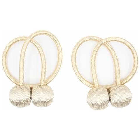 Copritenda Magnetico Oro Confezione Da 2 - Foto 1