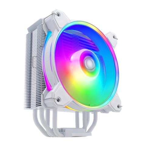 Dissipatore CPU a Processore  ad Aria Hyper 212 Halo White per Socket Intel LGA 1150 (Socket H3), LGA 1151 (Socket H4), LGA 1155 (Socket H2), LGA 1156 (Socket H),LGA 1200 (Socket H5), LGA 1700, Socket AM4, Presa di corrente AM5 - Foto 4