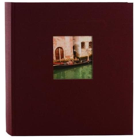 Bella Vista Album Fotografico E Portalistino Bordeaux 60 Fogli - Foto 1