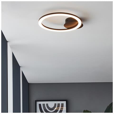Plafoniera Moderna Parrapos-z Led Acciaio Nero - Foto 1