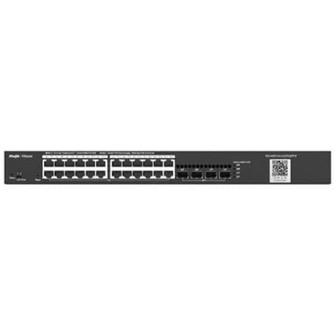 Networks RG-NBS3100-24GT4SFP-P switch PoE Gigabit Layer 2 Gigabit Ethernet (10/100/1000) Colore Grigio - Foto 1
