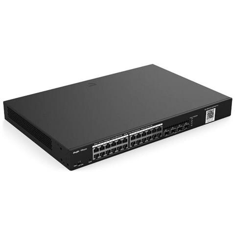 Networks RG-NBS3100-24GT4SFP-P switch PoE Gigabit Layer 2 Gigabit Ethernet (10/100/1000) Colore Grigio - Foto 4