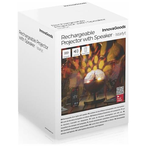 Proiettore Led Ricaricabile Con Altoparlante Istarlyt - Foto 2