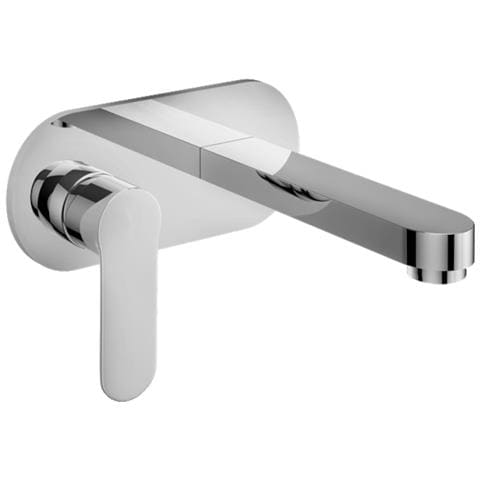 Miscelatore Lavabo Da Parete Oceania Ad Incasso Ottone Colore Cromato Bagno - Foto 1