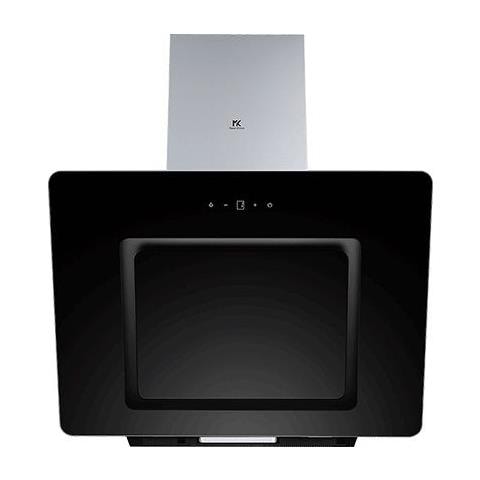 Cappa verticale da parete MKHD V603 60 cm Colore nero- acciaio inox Classe C - Foto 1