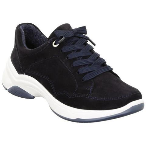 Miami Blue Sneakers Pelle Scamosciata /nabuk Scarpe Donna Blu Eu 37, 1224204-02 - Foto 1