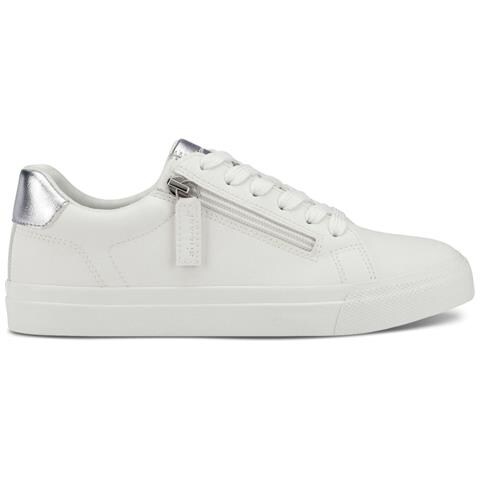 Leisure Trainers White Sneakers Sintetico E Tessile Scarpe Donna Bianco Eu 41, 1-23610-42 100 - Foto 2