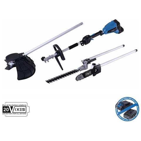 Decespugliatore 4in1 Brushless 2x20v Senza Batteria Ixes Bc-mfh400-x - Foto 1