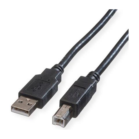Secomp 11.44.8818 cavo USB USB 2.0 1,8 m USB A USB B Nero - Foto 1