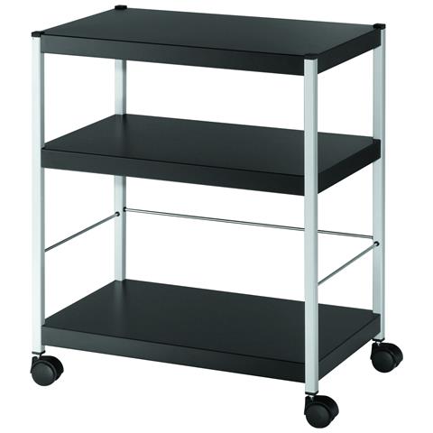 Carrello Multiuso A 3 Ripiani - In Metallo - 60x36x74 Cm (lxpxh) - Antracite - Foto 1