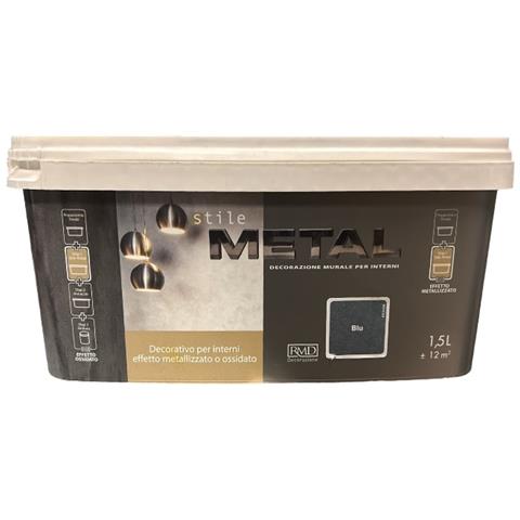 Pittura Stile Metal 1,5lt Blu - Foto 1