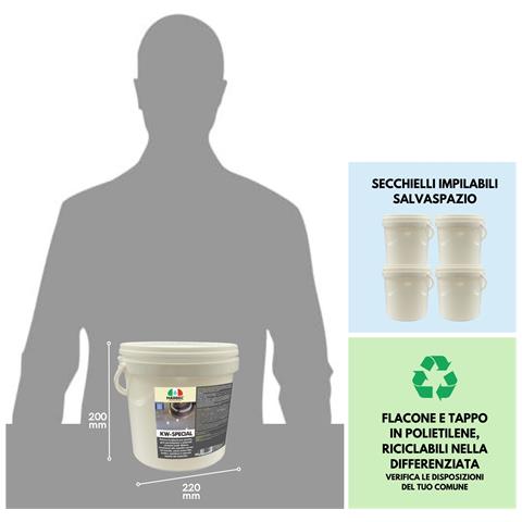 Kw-special 4kg - Lucidante In Polvere Per Gres Porcellanato E Granito Kw-special 4kg - Foto 2