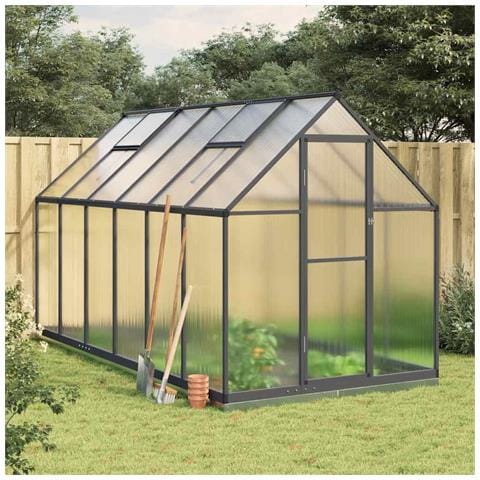 Telaio Serra con Base Antracite 334x169x202 cm in Alluminio - Foto 2