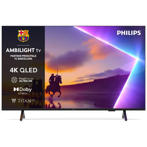 Ambilight TV 75PUS8510 4K UHD QLED 189cm 75" Smart TV Dolby Atmos Titan OS - Foto 2