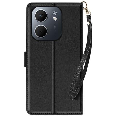 Custodia A Portafoglio Per Oppo A5x Con Cinturino Da Polso E Funzione Di Supporto Video - Foto 1