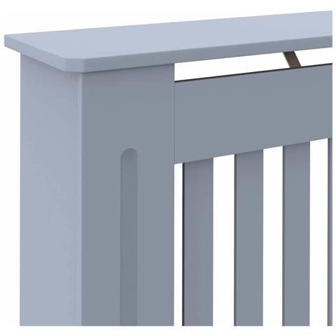 Copertura per radiatori 2 pcs Grigio 152 x 19 x 81.5 cm - Foto 9